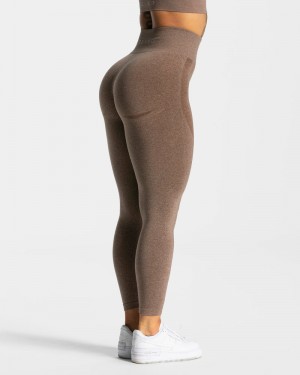 Beige Women Teveo Evolution V2 Leggings | JPL-2748