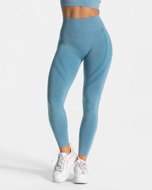 Blue Women Teveo Evolution V2 Leggings | UPC-8452