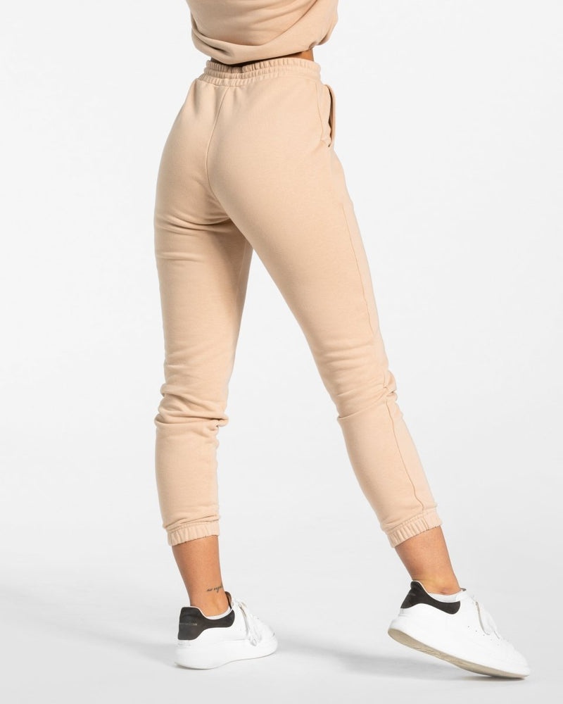 Beige Women Teveo Oversized Jogger | ZDZ-9695