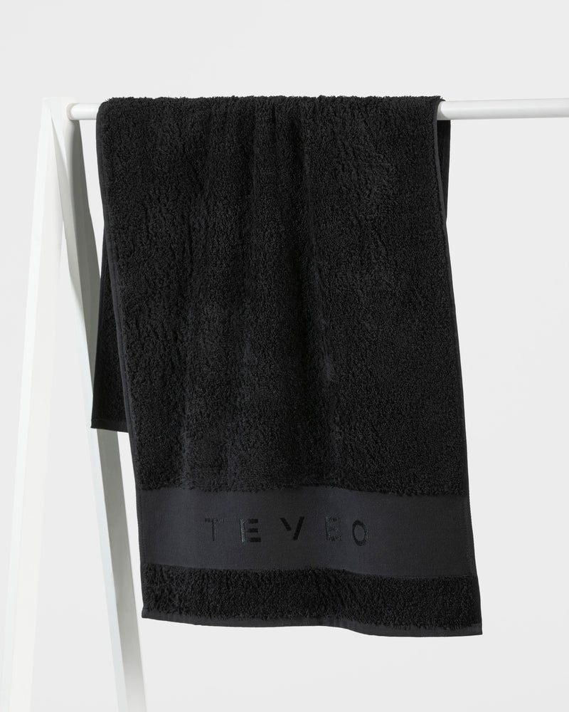 Black Women Teveo Fitness Towels | MLG-2592