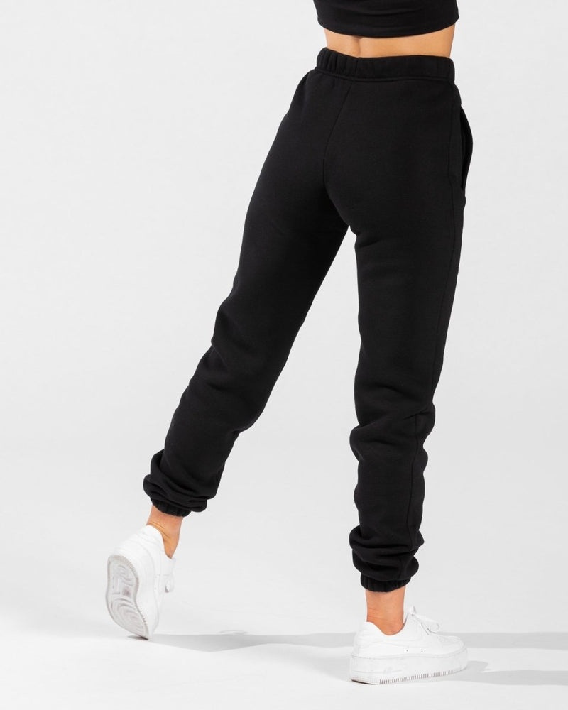 Black Women Teveo Iconic Oversized Jogger | OUU-8213