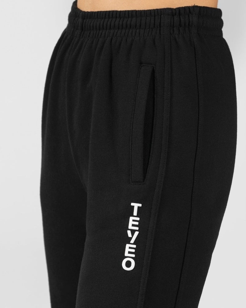 Black Women Teveo Sassy Slit Jogger | JHU-0085