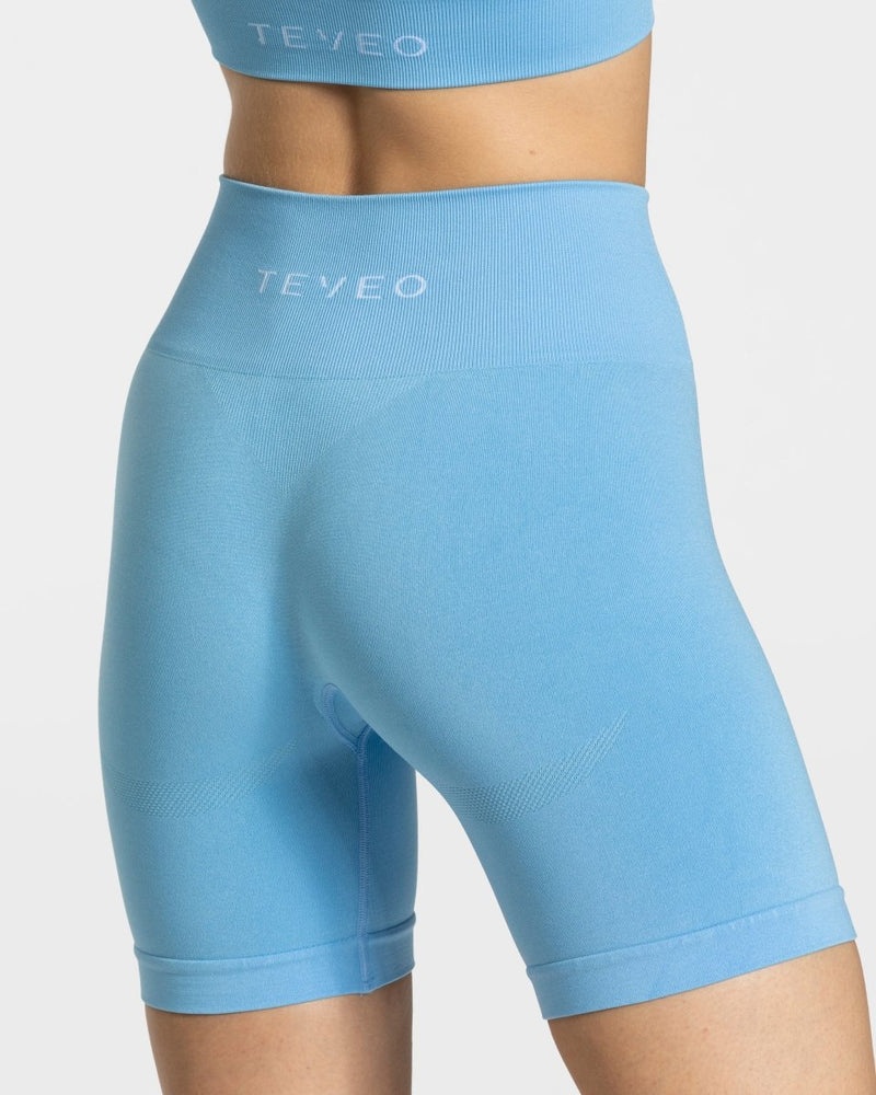 Blue Women Teveo Classy Shorts | GRQ-0181