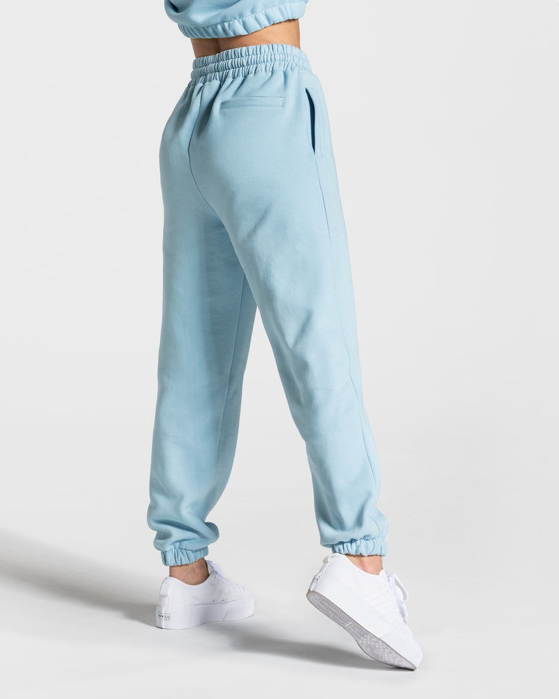 Blue Women Teveo College Oversized Jogger | UPA-6158