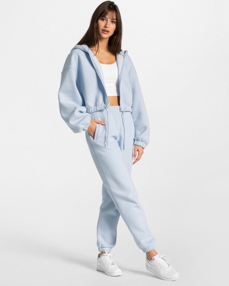 Blue Women Teveo Iconic Oversized Jogger | JPJ-3641