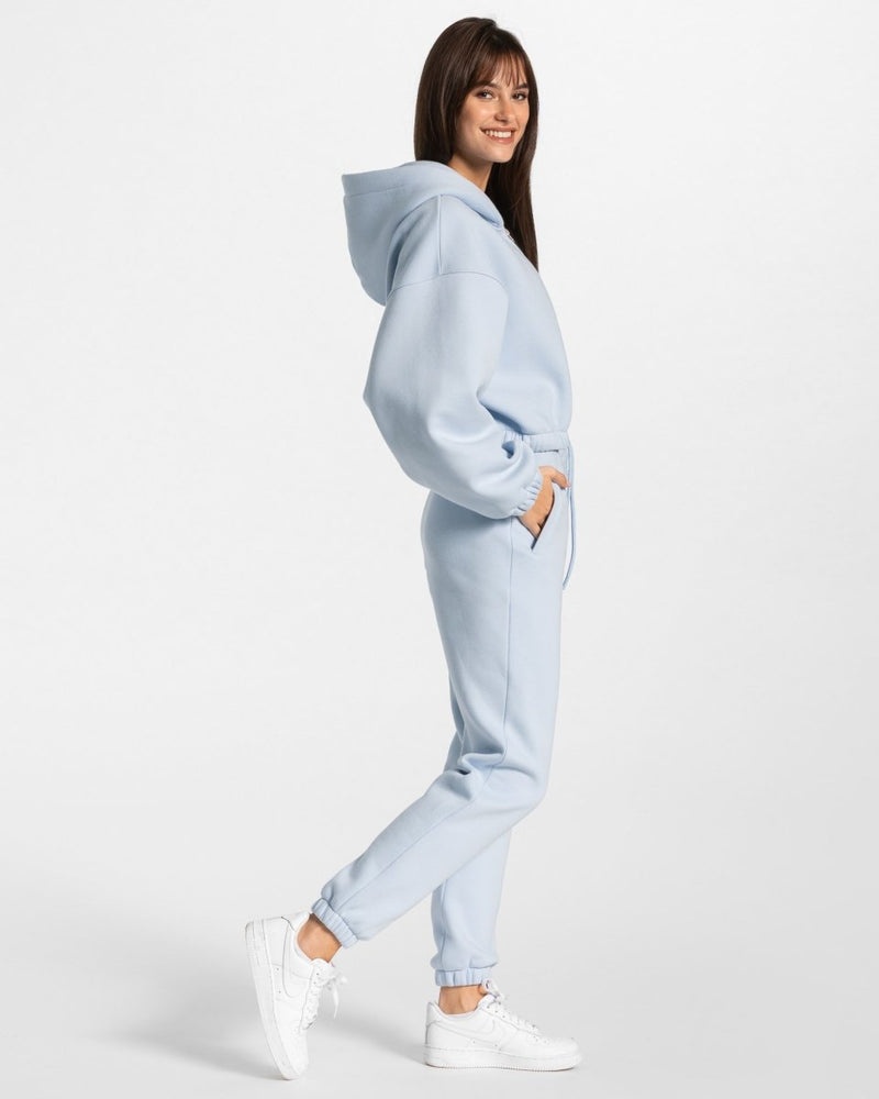 Blue Women Teveo Iconic Oversized Jogger | JPJ-3641