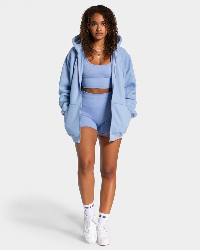 Blue Women Teveo Statement Oversized Jackets | IGL-5365