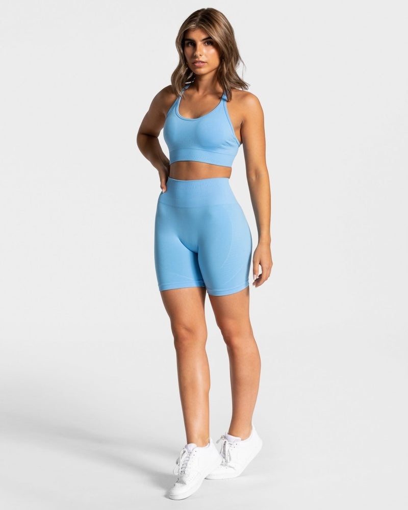 Blue Women Teveo True Shorts | DFS-0449