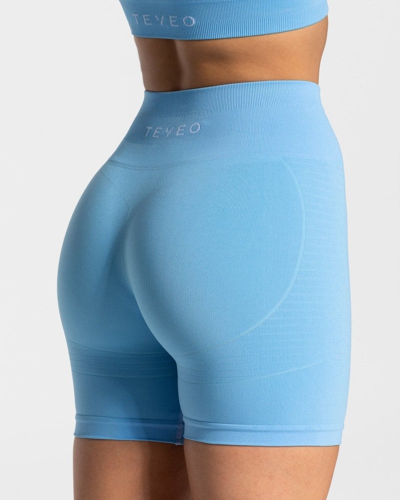 Blue Women Teveo True Shorts | DFS-0449