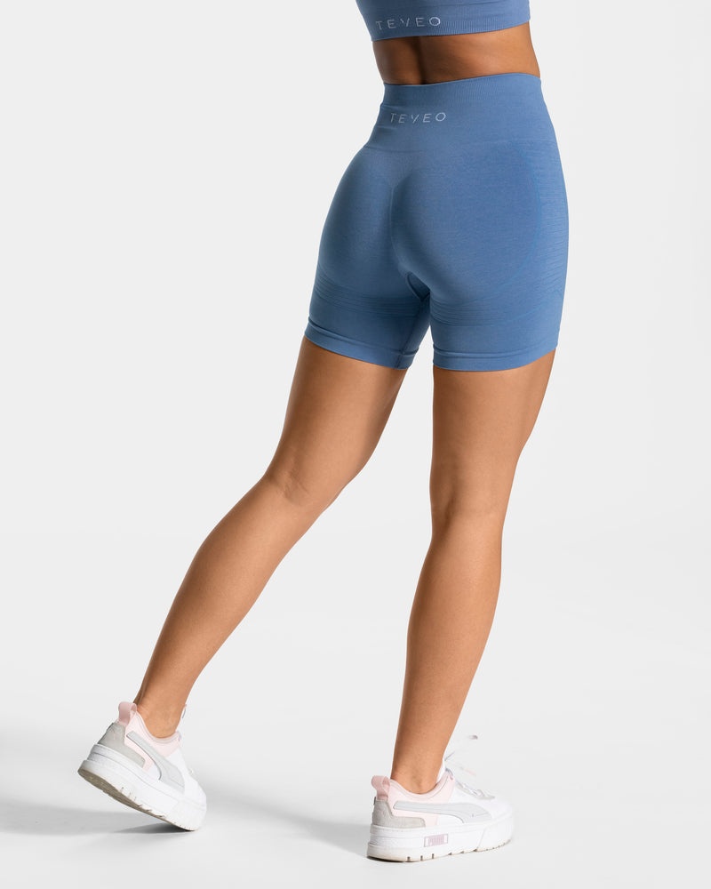 Blue Women Teveo True Shorts | KFK-0856