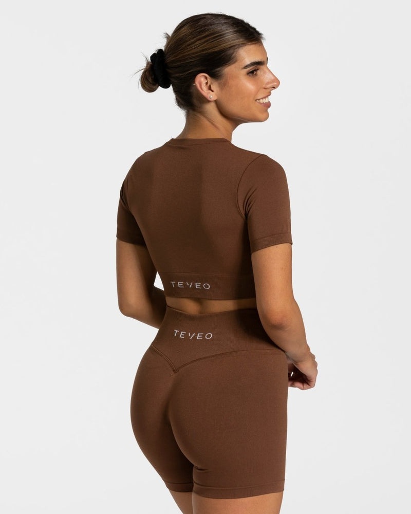 Caramel Women Teveo Sensation Crop Tops | OMV-8857