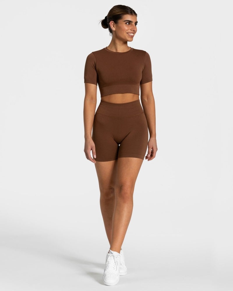 Caramel Women Teveo Sensation Crop Tops | OMV-8857