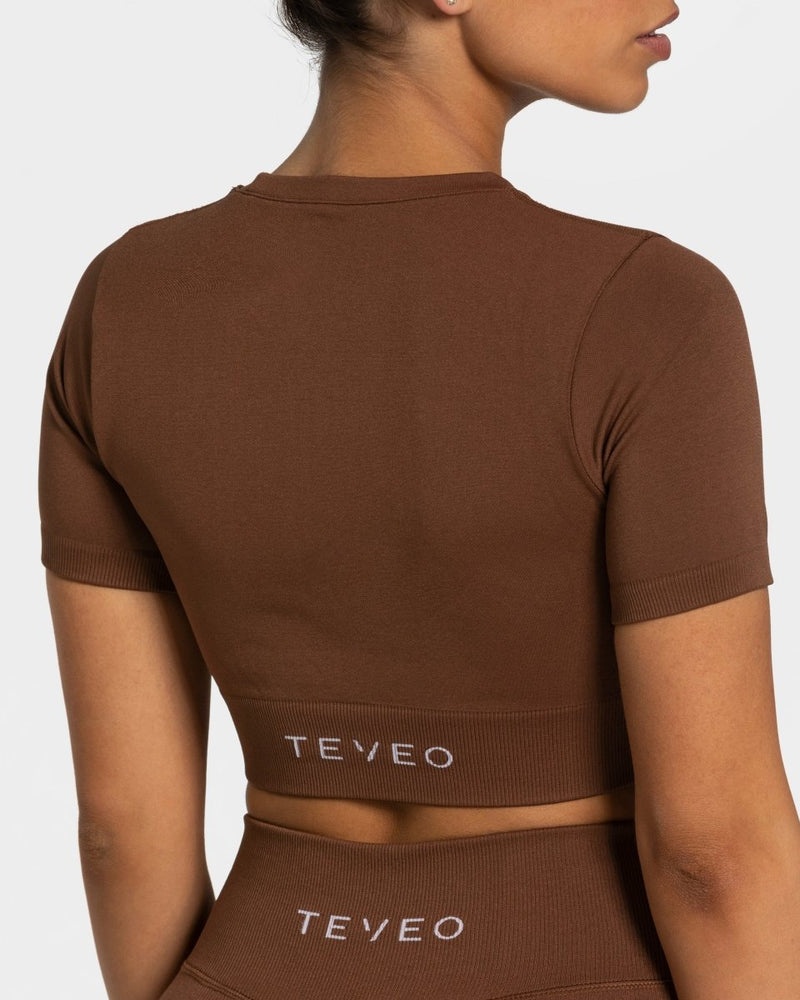 Caramel Women Teveo Sensation Crop Tops | OMV-8857