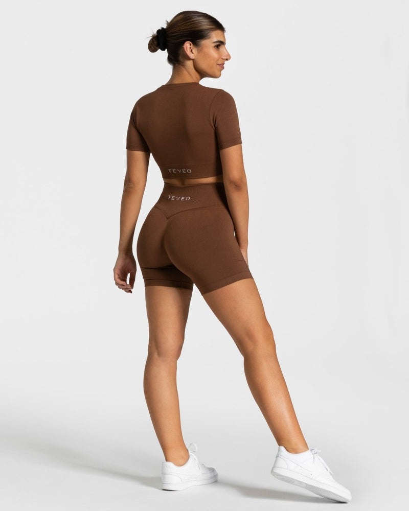 Caramel Women Teveo Sensation Crop Tops | OMV-8857