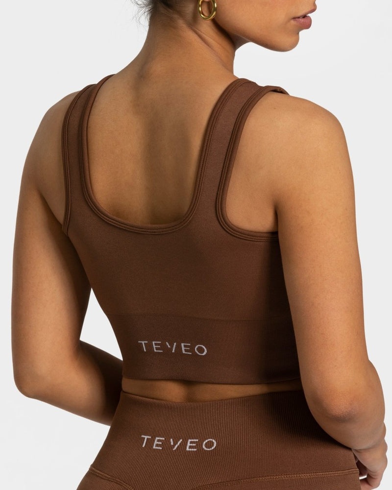 Caramel Women Teveo Sensation Sports Bra | TKY-2056