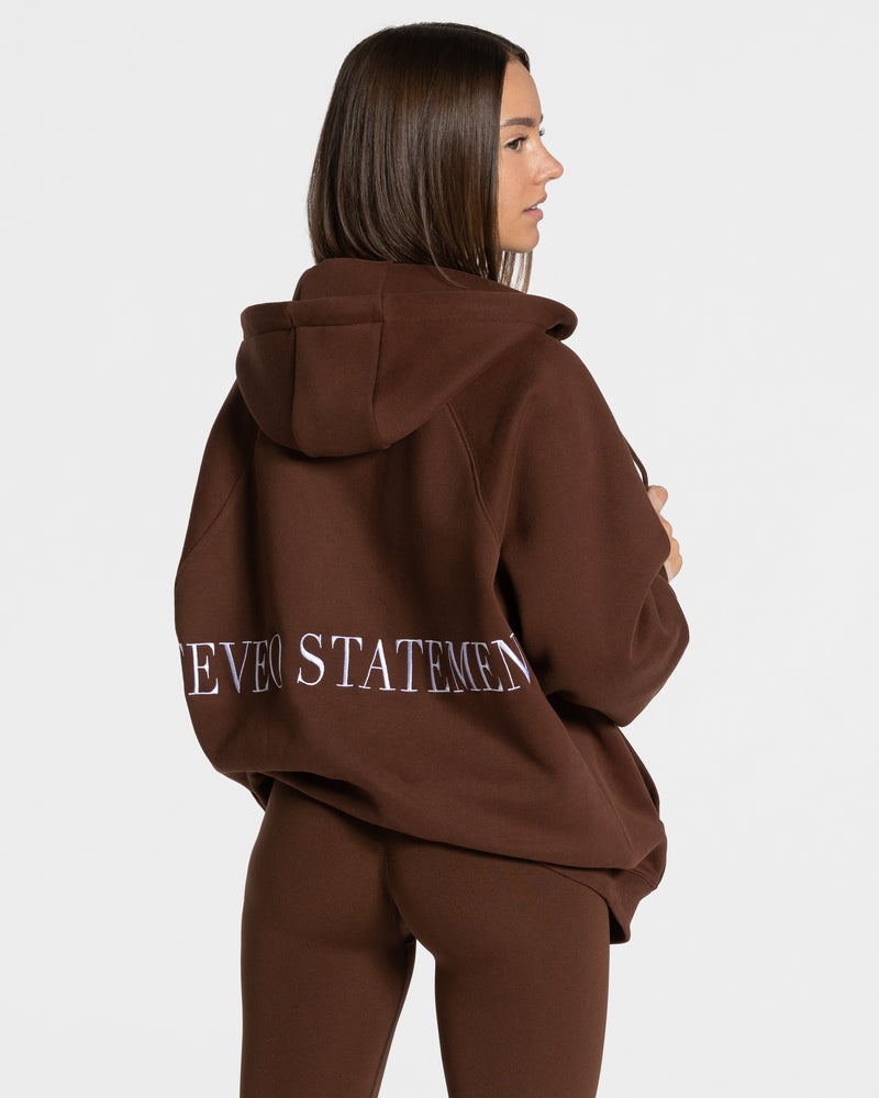 Coffee Women Teveo Statement Oversized Jackets | PSP-8699