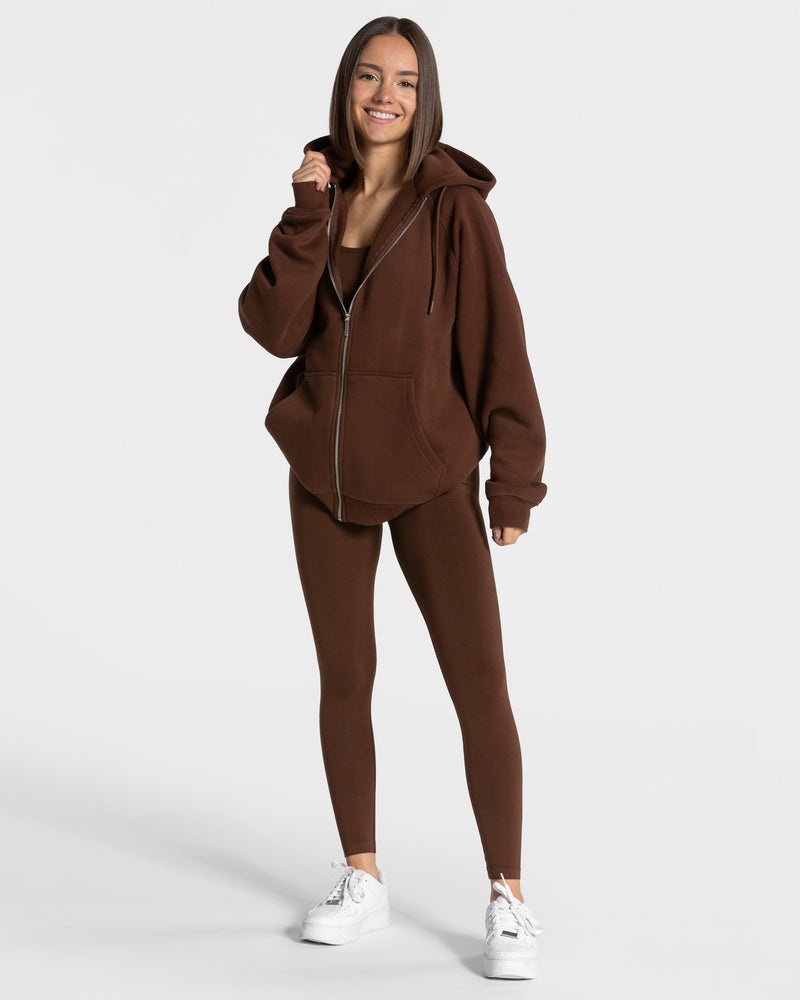 Coffee Women Teveo Statement Oversized Jackets | PSP-8699