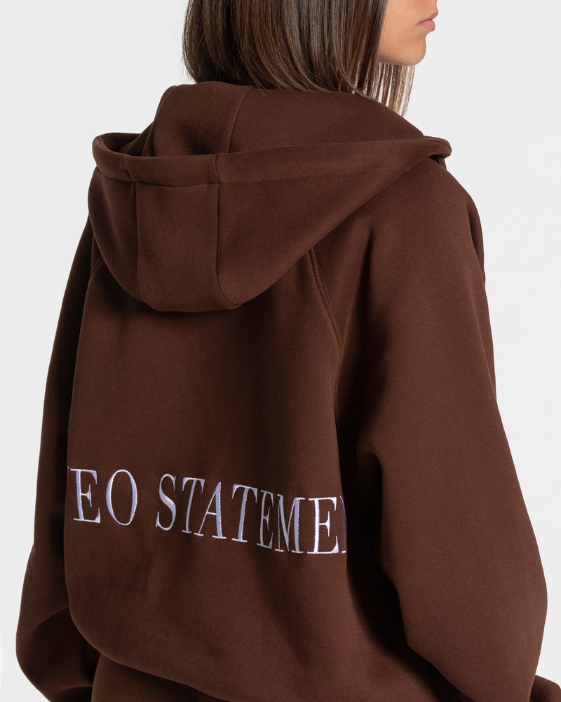 Coffee Women Teveo Statement Oversized Jackets | PSP-8699