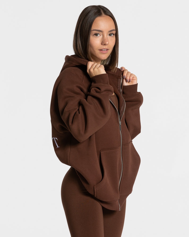 Coffee Women Teveo Statement Oversized Jackets | PSP-8699