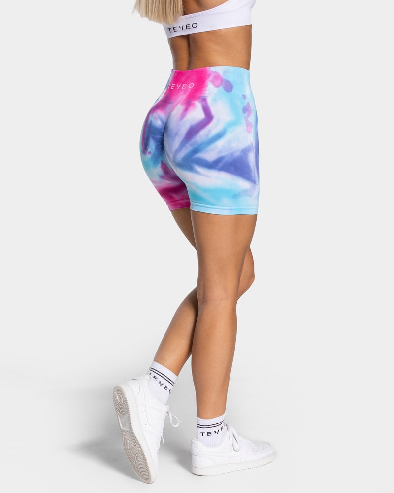 Cold Women Teveo Tie Dye Scrunch Shorts | ZRG-7001