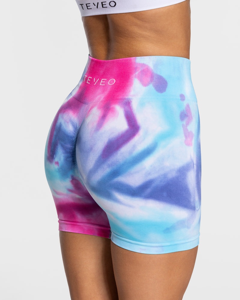 Cold Women Teveo Tie Dye Scrunch Shorts | ZRG-7001