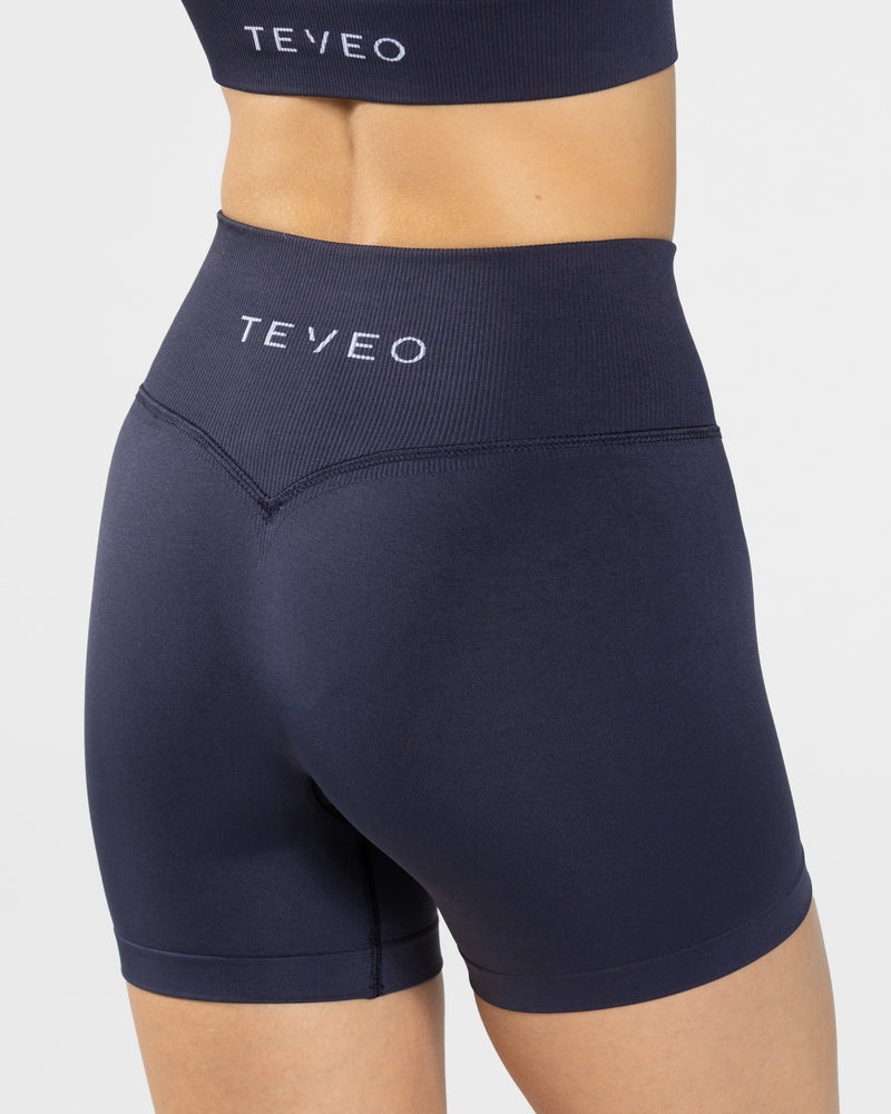 Dark Blue Women Teveo Sensation Mini Shorts | NCI-9403