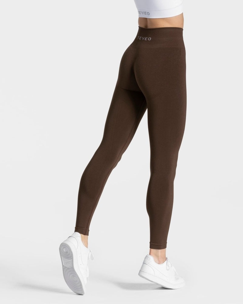 Dark Brown Women Teveo Classy Leggings | MRZ-6305