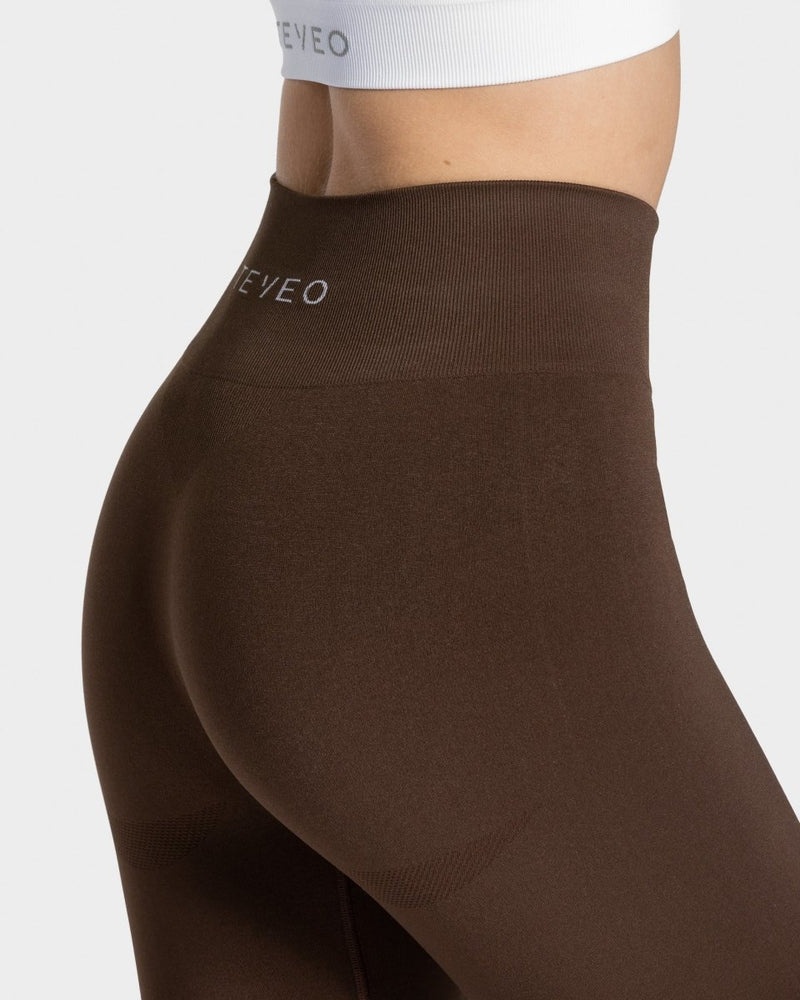 Dark Brown Women Teveo Classy Leggings | MRZ-6305