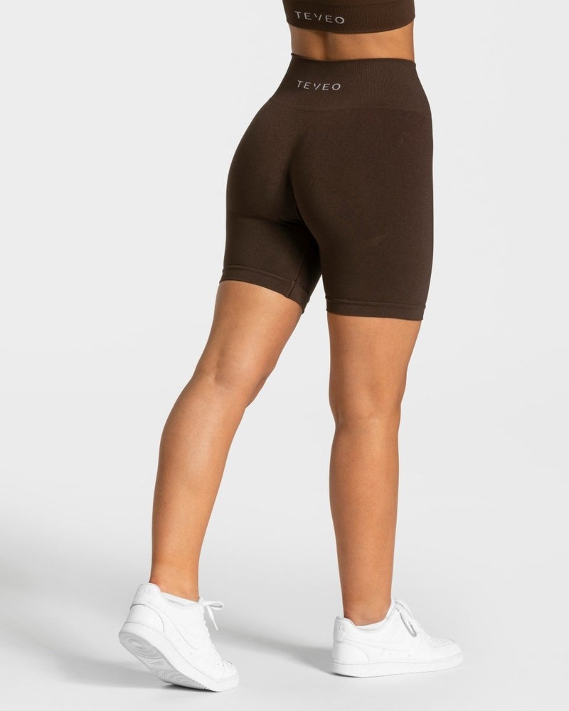 Dark Brown Women Teveo Classy Shorts | KJH-8145