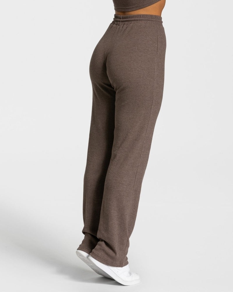 Dark Brown Women Teveo Lounge Pants | NGP-6023