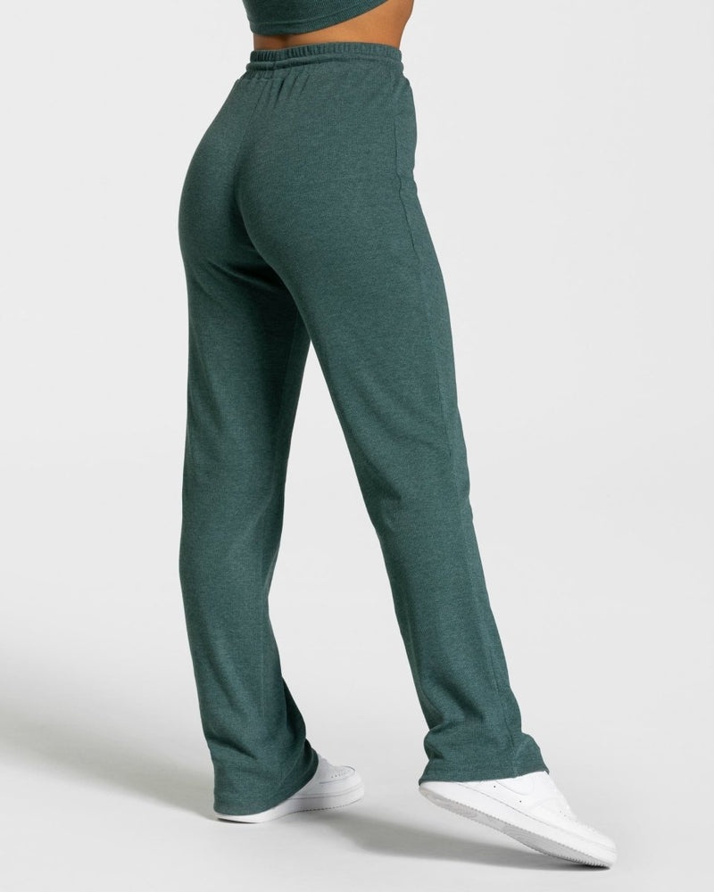 Dark Green Women Teveo Lounge Pants | KEN-8578