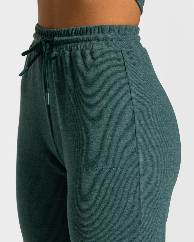 Dark Green Women Teveo Lounge Pants | KEN-8578