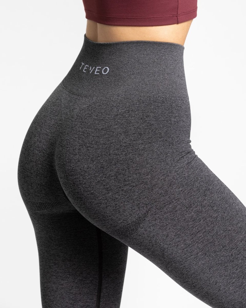 Dark Grey Women Teveo Classy Leggings | RBI-5456