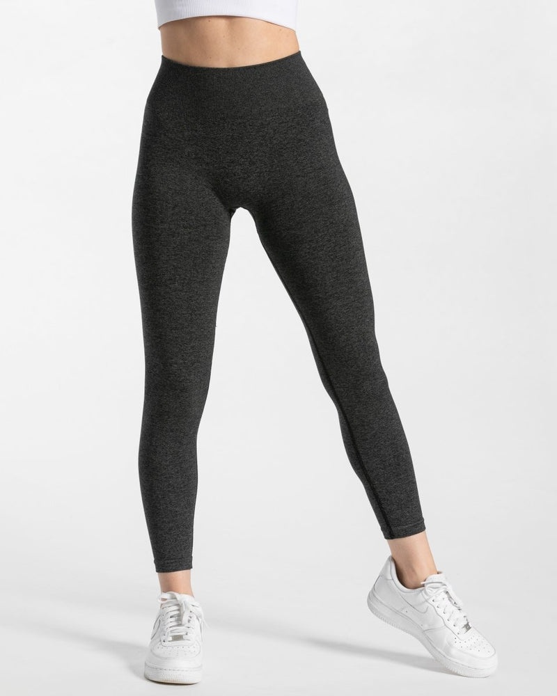 Dark Grey Women Teveo Timeless Scrunch Leggings | GZJ-4657