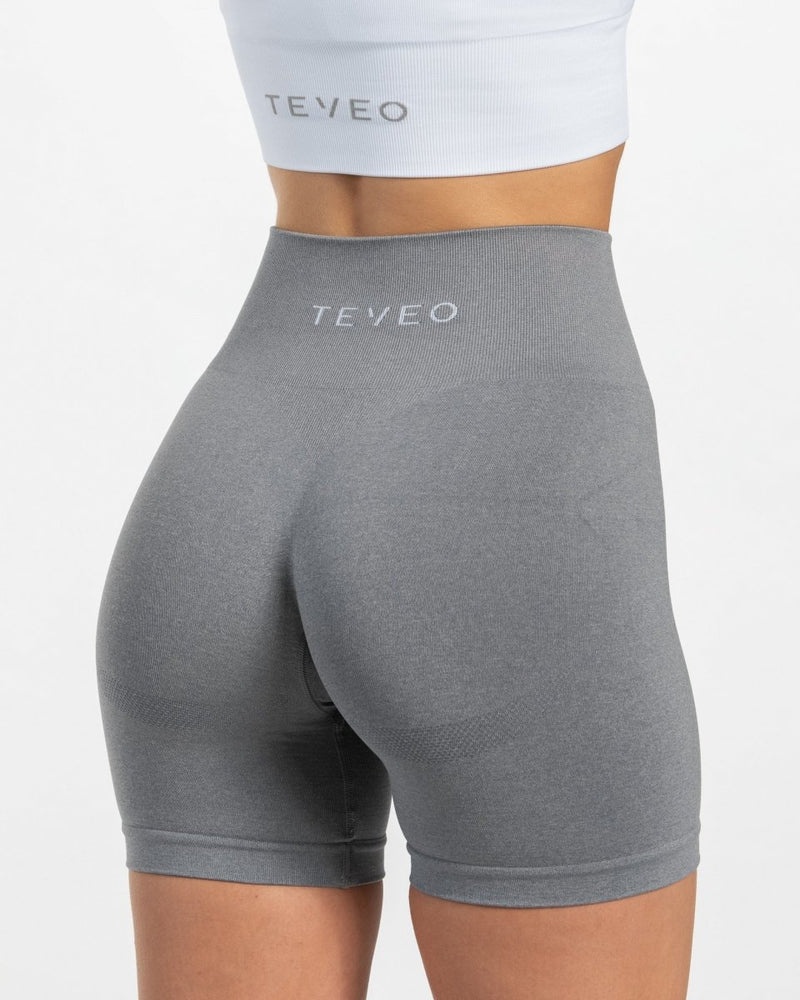 Grey Women Teveo Classy Shorts | OJO-0128