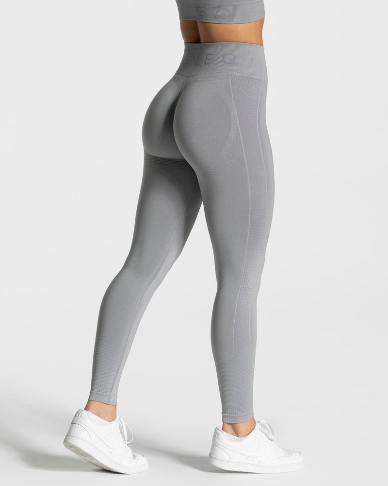 Grey Women Teveo Focus Scrunch Leggings | KED-0208