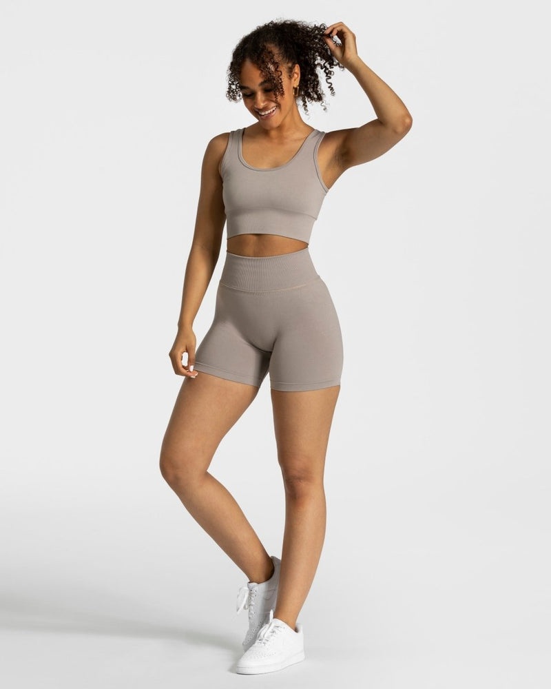 Grey Women Teveo Sensation Mini Shorts | EQY-0062