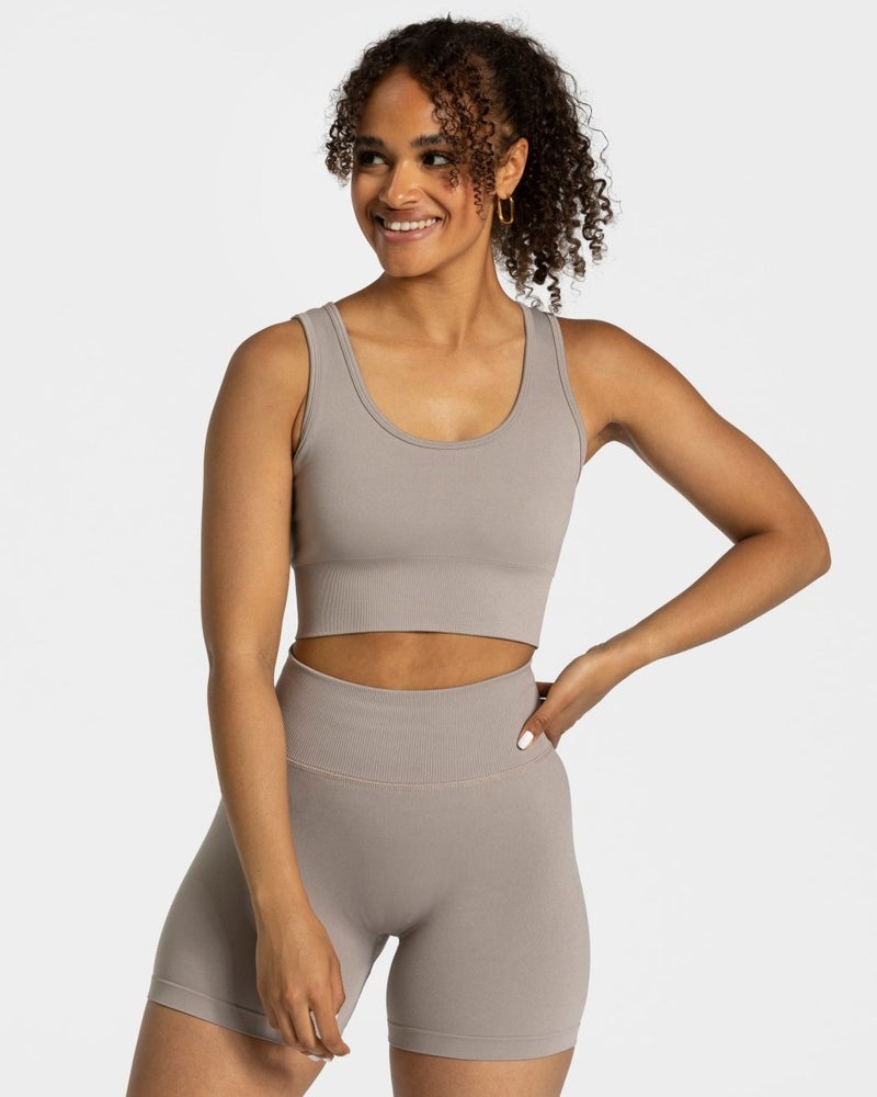 Grey Women Teveo Sensation Sports Bra | PCR-5127