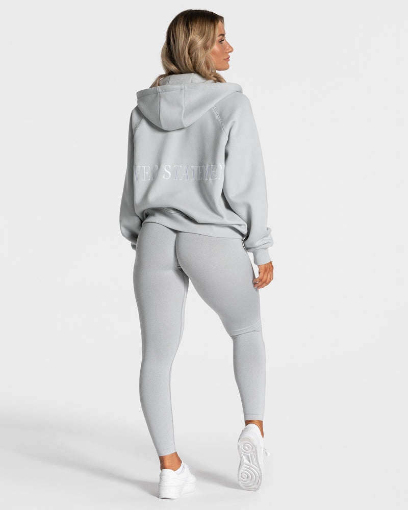 Light Grey Women Teveo Statement Oversized Jackets | KUC-1290