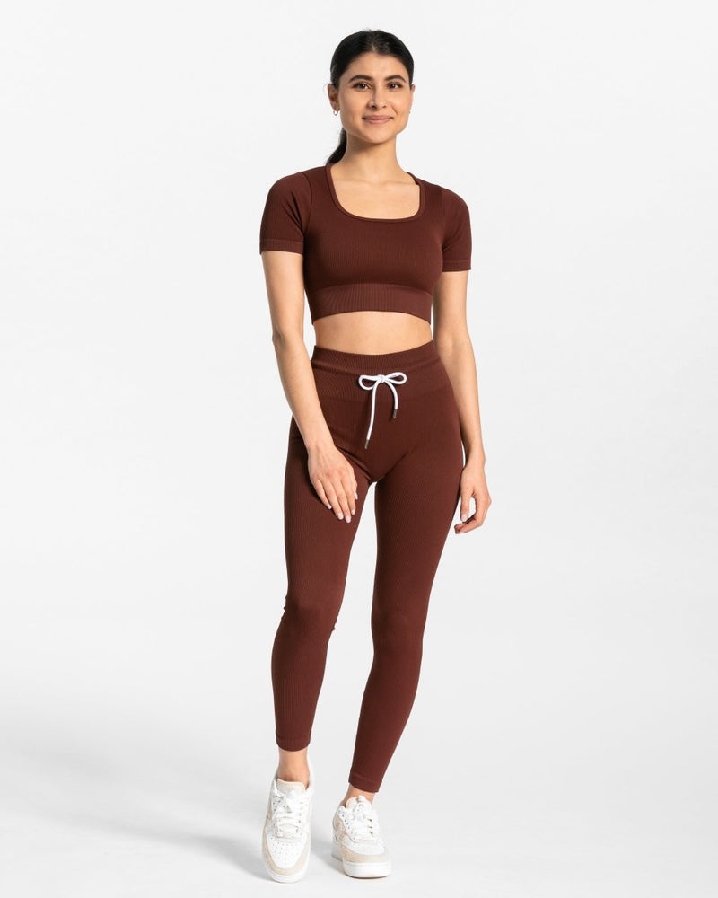 Mahogany Women Teveo Ribbed Leggings | KMN-7741