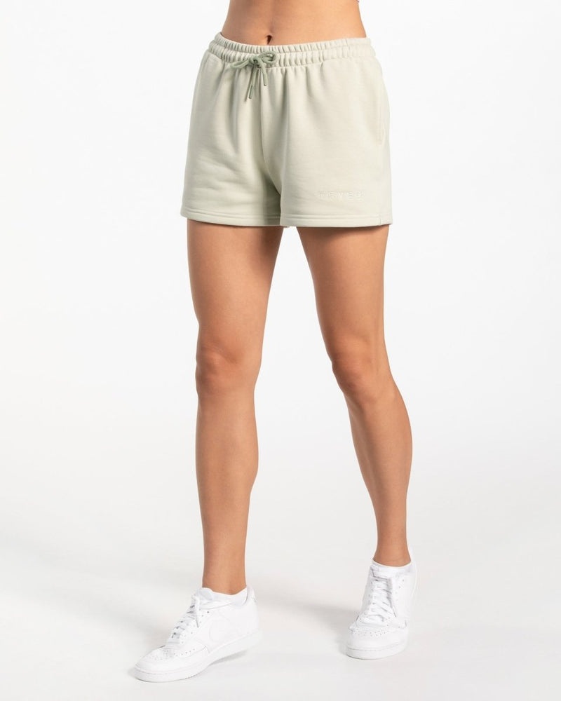 Olive Women Teveo Oversized Shorts | BIC-2365