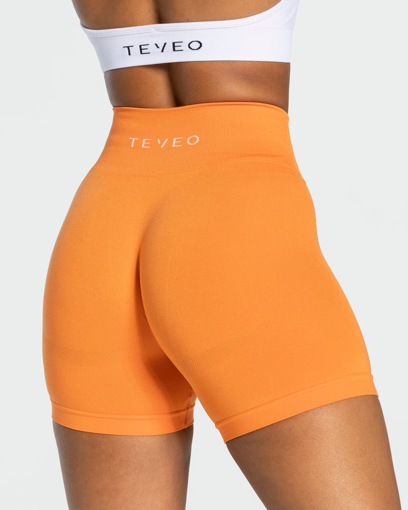 Orange Women Teveo Classy Shorts | WKM-7317