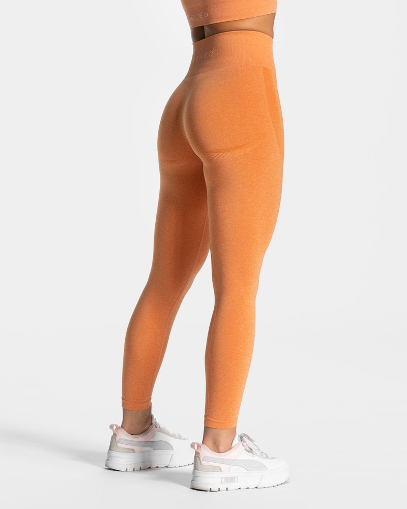 Orange Women Teveo Evolution V2 Leggings | DZB-4675