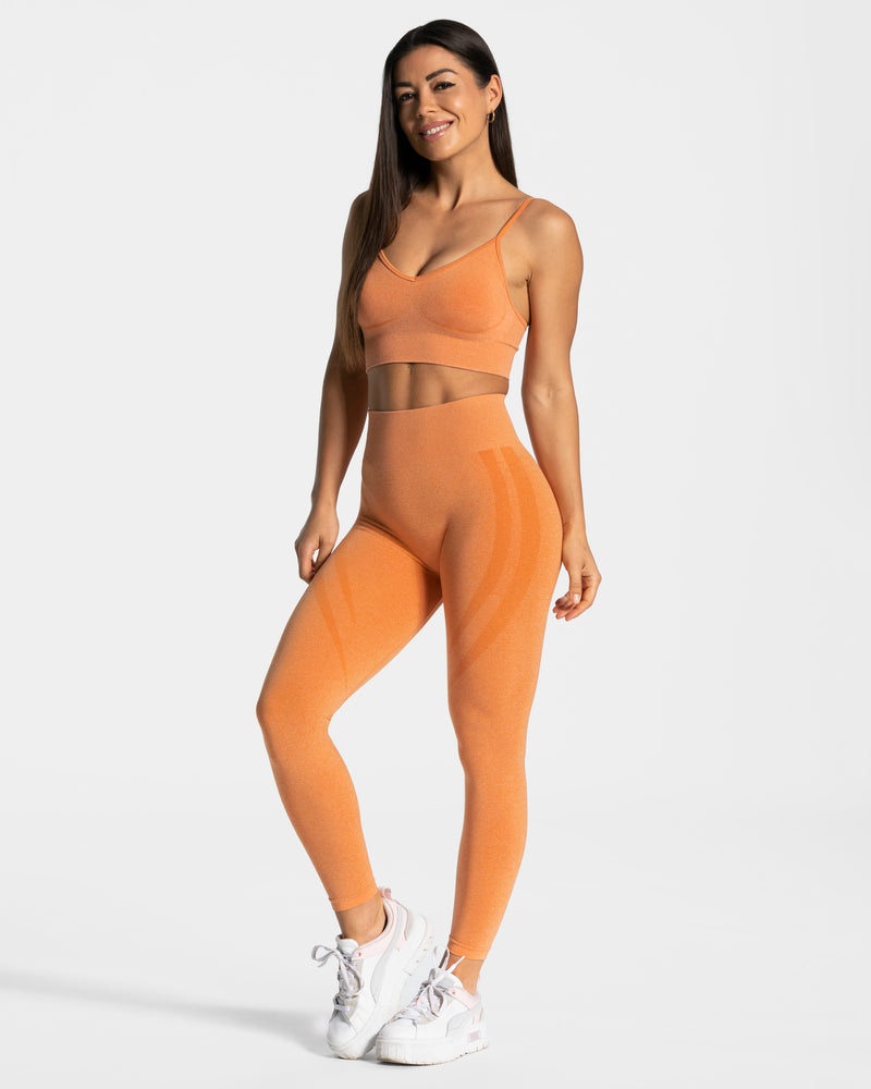 Orange Women Teveo Evolution V2 Leggings | DZB-4675