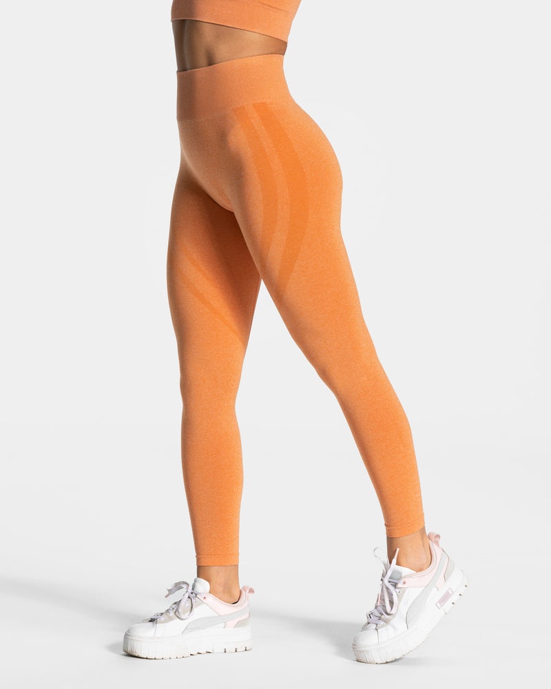 Orange Women Teveo Evolution V2 Leggings | DZB-4675