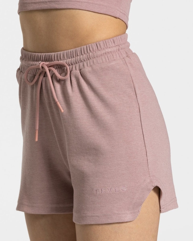 Pink Women Teveo Lounge Shorts | KOF-6948