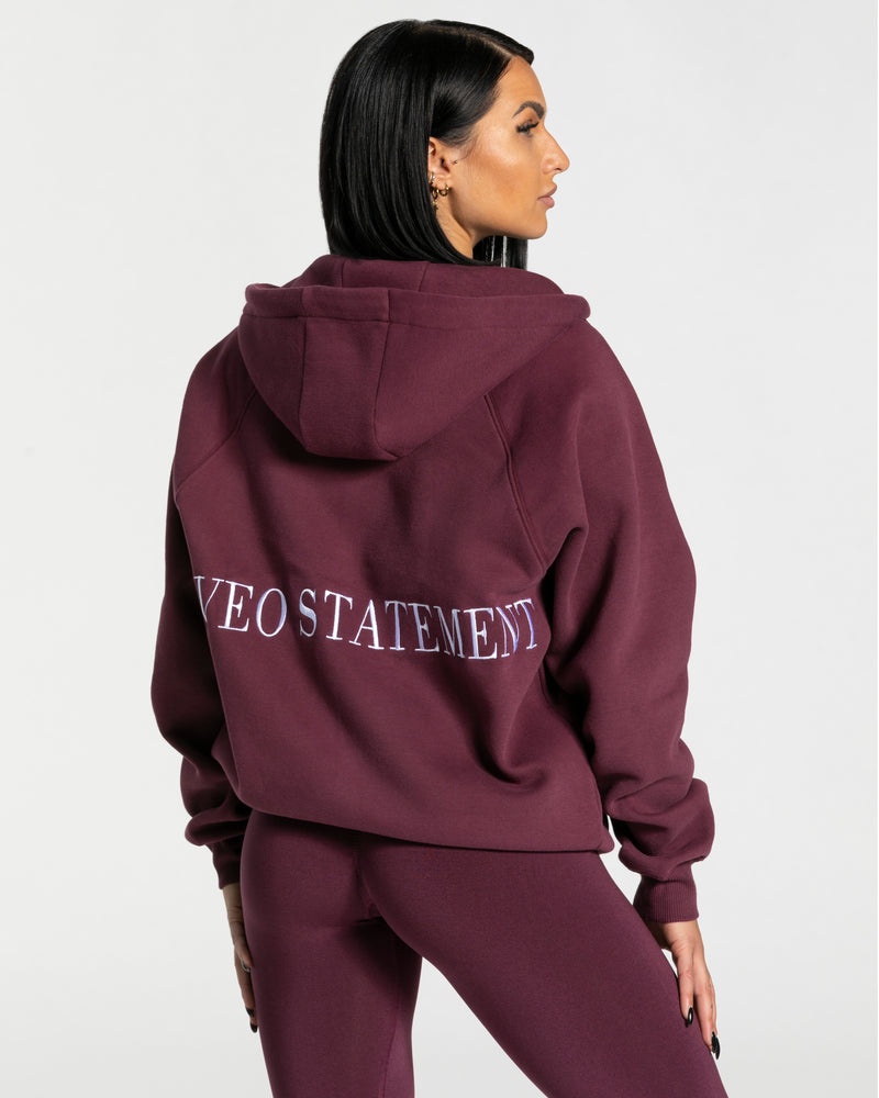 Purple Women Teveo Statement Oversized Jackets | CEX-2206