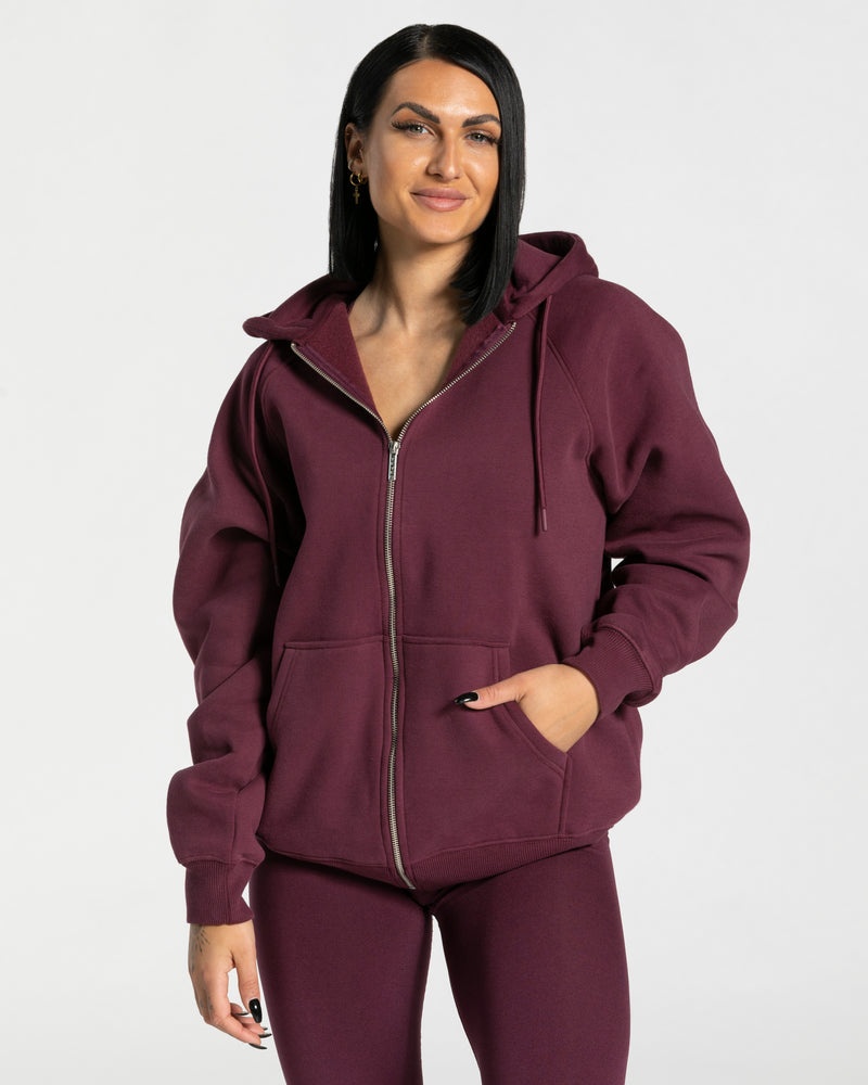 Purple Women Teveo Statement Oversized Jackets | CEX-2206