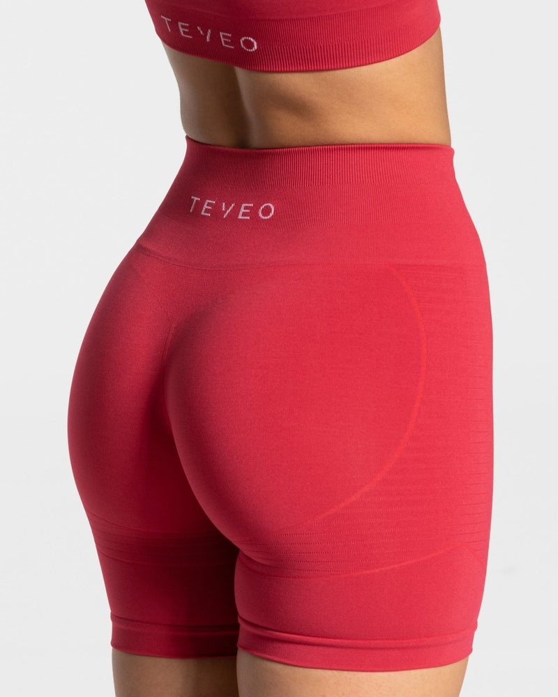 Red Women Teveo True Shorts | WDG-7874