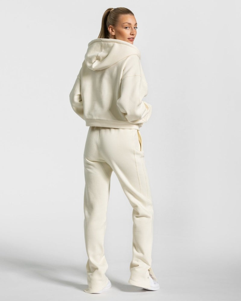 White Women Teveo Sassy Slit Jogger | RQL-6986